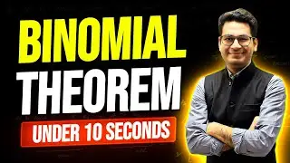 Solve Binomial Theorem in 10 Sec | IIT JEE Short Cuts & Tricks | JEE Main 2021 | Score Quick Marks