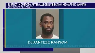 Suspect in custody after allegedly beating, kidnapping woman