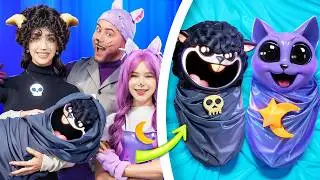 У CatNap и Baba Chops появились дети! Крутые родительские хаки от Poppy Playtime 4