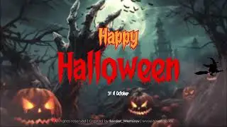 Halloween Intro   Happy Halloween 2024 for After Effects 2024