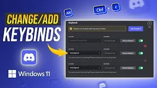 How to Change or Add Discord Keybinds on PC | Change Keybinds on Discord