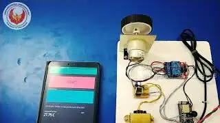 Smart Motor Control - DS18B20, Blynk IoT & ESP8266 NodeMCU