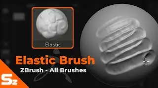 Elastic Brush: ZBrush All Brushes