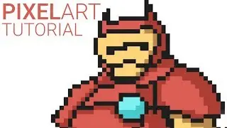 Pixel Art Tutorial in Gimp with Simple Trick