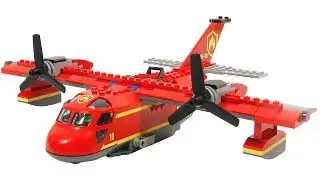 Lego City 60217 Fire Plane - Lego Speed Build