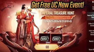 Imperial Treasure Hunt Event Pubg - Get Free UC & Free Voucher - Free 8100 UC For Everyone |PUBGM