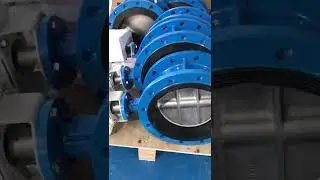 COVNA Pneumatic Flange Butterfly Valve