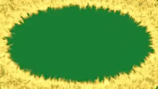 Fire border | fire effect green screen