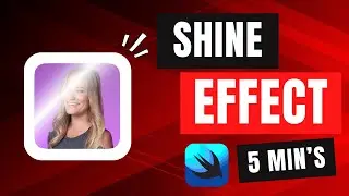 SwiftUI Shine Effect - Custom View Modifier - iOS 17 - Xcode 15