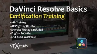 DaVinci Resolve Basics - Certification Training - 16h Online Course