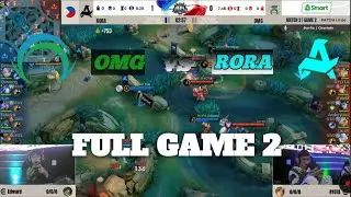 Aurora vs Omega Game 2 | Week 2 - MPL PH s14 | MLBB