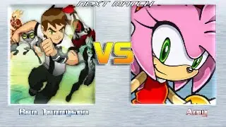 M.U.G.E.N REQUESTS | Ben Tennyson vs Amy Rose | Ben 10 vs Sonic the Hedgehog