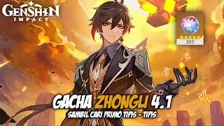 GACHA ABAH ZHONGLI BENER SEMOGA DAPAT | GENSHIN IMPACT