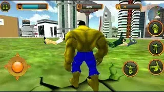 ► Monster Hulk Parkour With His Green Car | Incredible Monster Hero City Battle Rescue Mission