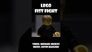 Lego Fist Fight (Short) #lego #animation #stopmotion #legostopmotion #michaelhickox