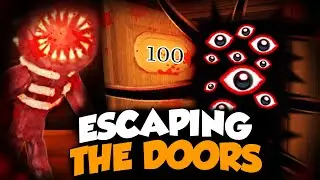 Finally Escaping DOORS In Roblox (Roblox Doors)