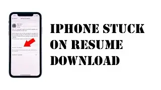 iPhone Stuck on Resume Download While Downloading iOS 13.5 Update