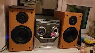 музыкальный центр Philips fwm35 + колонки Sven audio hp-514t