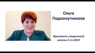 Ольга Подхомутникова о здоровье 4 ноября 2023