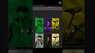 Clipping Solid Color to Photo #photoshop #tutorial #shorts #trending