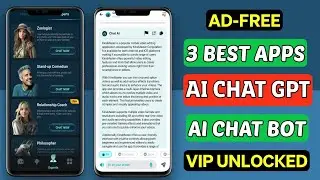 3 Best Chat GPT FREE Ai Apps For Android