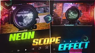 How To Make Neon Scope Effect In Android | Neon Scope Glow Effect In Alight Motion | Scope Effect