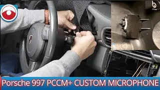 Porsche 911 997 PCCM factory fit microphone housing