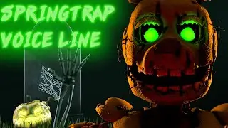 [ SFM / FNaF] All Springtrap Voice Lines Animated  FNAF 3-6