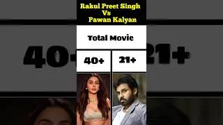 Rakul Preet Singh vs Pawan Kalyan all blockbuster movie list #rakulpreetsingh#vs#pawankalyan#average