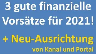 Gute Vorsätze + Neu-Ausrichtung