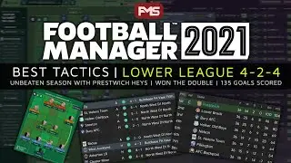 FM21 Lower League Tactic | Concerto Direct Edition | Invincible 135 Goals | Football Manager 2021