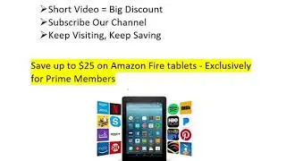 Save up to $25 on Amazon Fire Tablets