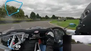 Ariel Atom 4 Atom Club Track Day Castle Combe Oct 2024 Run 6