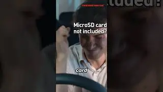 Bought a dash cam, but MicroSD card not included? #thinkwaredashcam #thinkware #arc  #dashcam