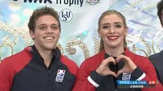 Rachel Parsons/Michael Parsons，2018 NHK Trophy，Warm-up+Rhythm Dance(CCTV)