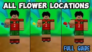 🌺 ALL FLOWER LOCATIONS AND HOW TO GET V2 RACE IN BLOX FRUITS 🌺