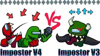 FnF Imposter V4 .V.S. FnF Imposter V3 FNF Ejected