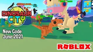 Roblox Dinosaur City Simulator New Code June 2021