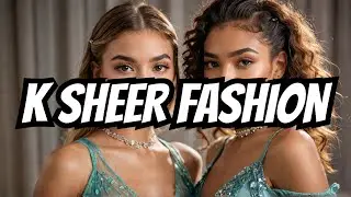 4K TRANSPARENT Clothes TRY ON Lucy ft Hannia Taisha Tryon👙🚫  sheer and see through #tryon