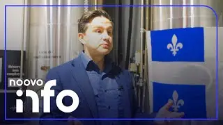 Vidéo retirée, 3e lien et tramway de Québec: Pierre Poilievre réagit