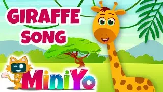 Giraffe Song for Toddlers | Animals for Kids