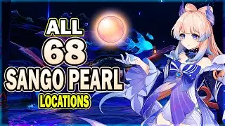 All 68 Sango Pearl Locations - Efficient Farming Route - Kokomi Ascension Guide | Genshin Impact