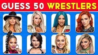 Only 1% Can Guess These 50 WWE Women Superstars ✅