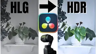 HLG to HDR in under 5 minutes with DaVinci Resolve!