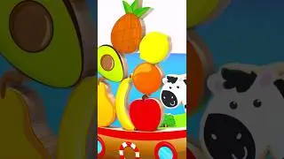 Развивающий мультфильм для детей | Учим ЦВЕТА и ФРУКТЫ🍍 