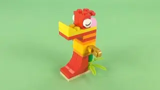 LEGO Classic Seahorse (11018) Building Instructions