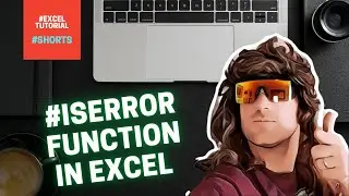 #shorts #ISERROR function #microsoft #excel tutorial