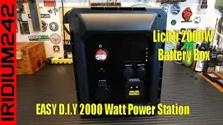 Use Your Own Battery And Save! Licitti 2000W AC Battery Box