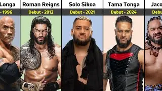 WWE Anoai Family All Wrestlers Debut