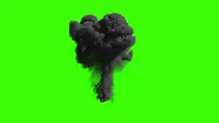 FREE HD Green Screen - VOLCANO ERUPTION